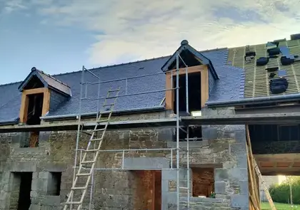 rénovation toiture à Retiers - image 2